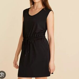 Lou & Grey Luvstretch Drawstring Pocket Dress